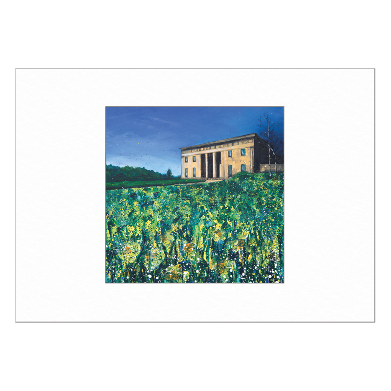 Belsay Hall Limited Edition Print 40x50cm